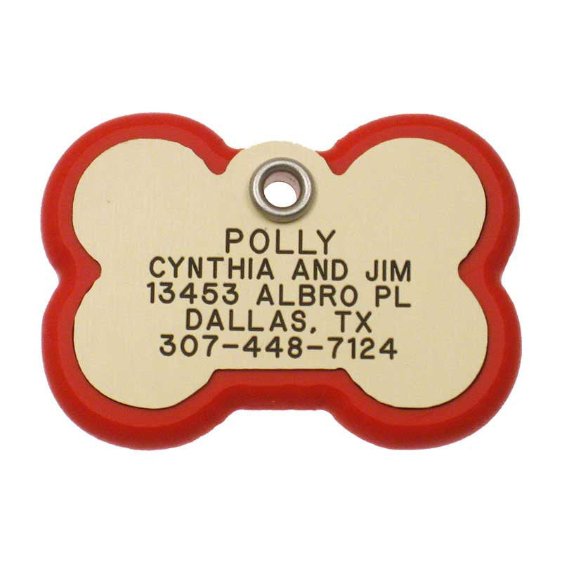 Bone Frame Tag, - Lucky Pet